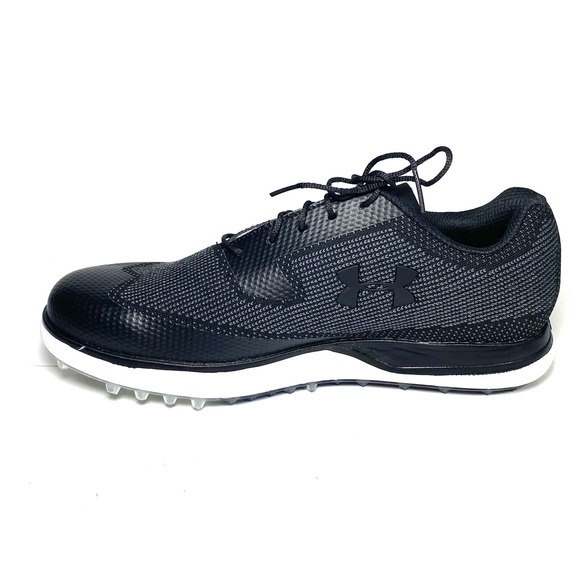 Under Armour Men\'s UA Tour Tips Knit Golf Shoes SL 3020991-001 Black Sz 8.5 New main image 11